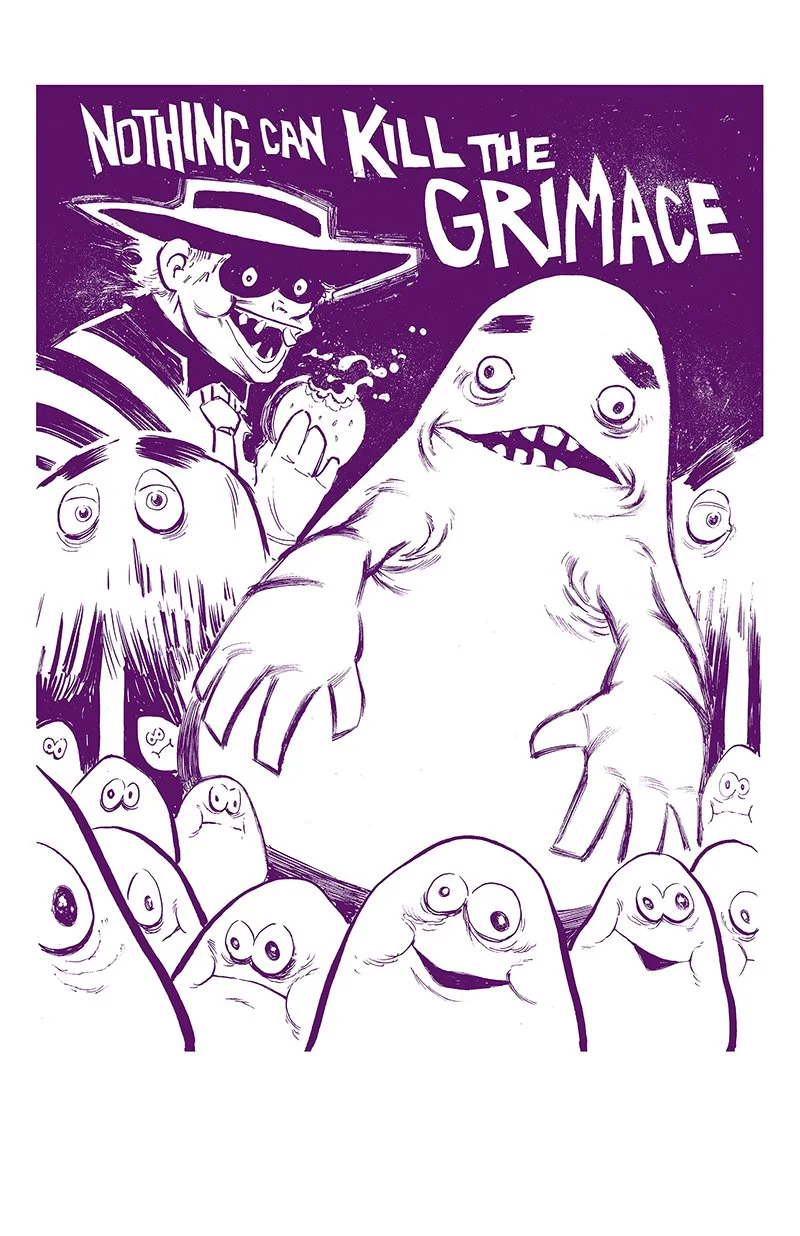 Grimace color print — Kyle Strahm